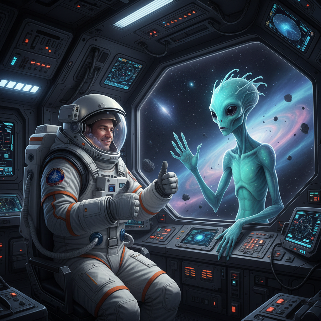 First Glimpse of Project Hail Mary Hints at Humor Amid High Stakes