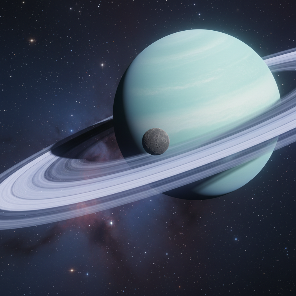 Uranus Moon Discovery Opens New Questions on Ring Origins