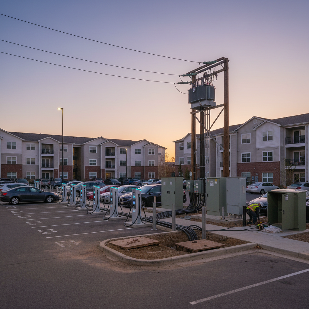 The High Cost of Bringing EV Chargers to Apartment Complexes