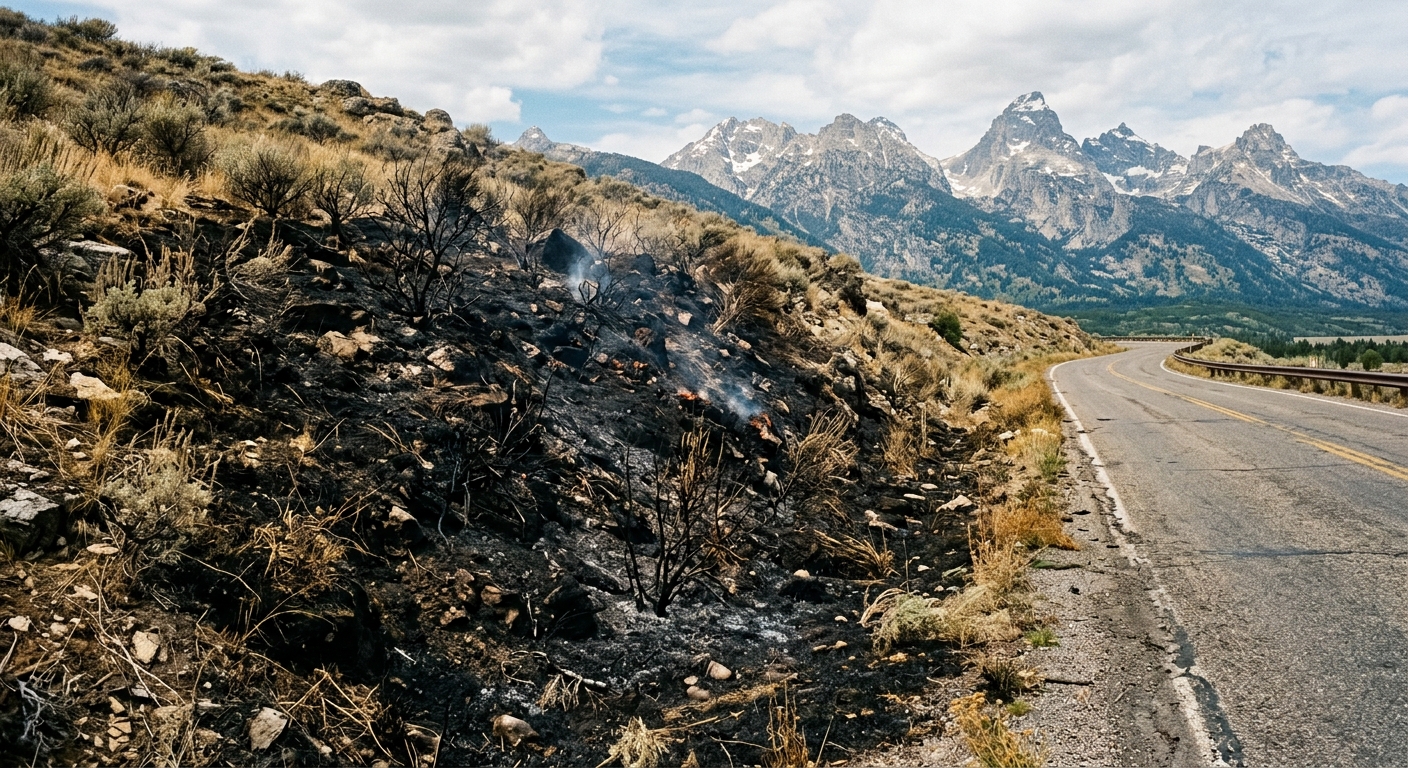Ogden Resident Arrested in Connection with Mountain Road Fire